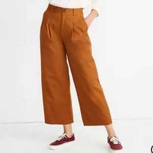 Madewell Pleated Wide-Leg Pants